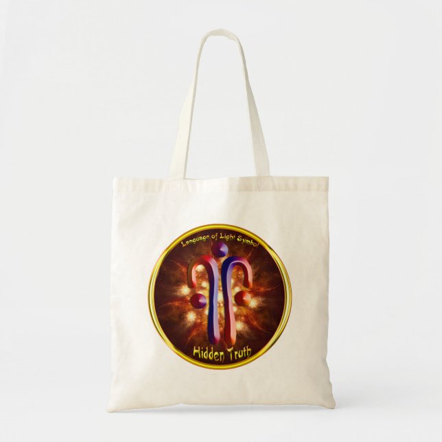 Hidden Truth Symbol Art Tote Bag (Front)