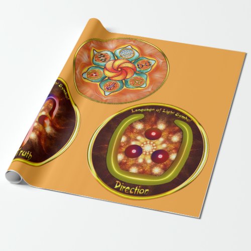 Hidden Truth Symbol Art Wrapping Paper