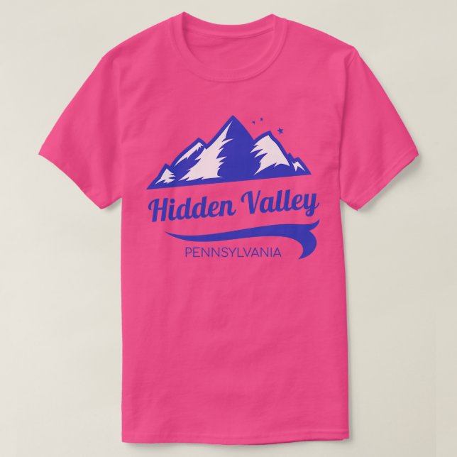 Hidden Valley ski Pennsylvania T-Shirt (Design Front)
