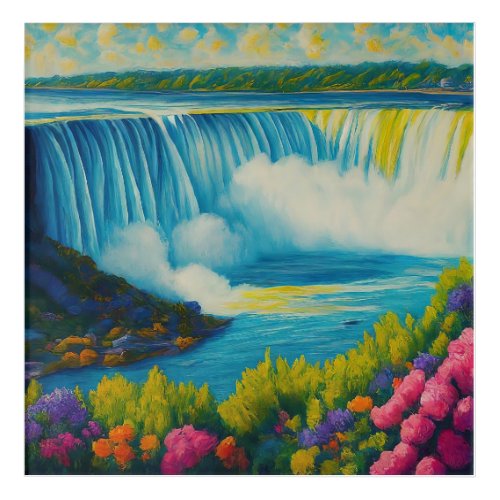 Hidden Waterfall Acrylic Print