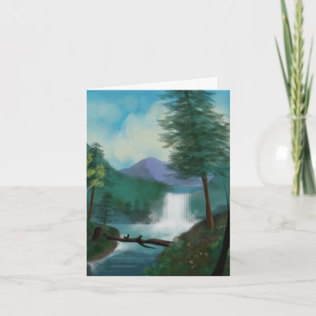 Hidden Waterfall Card (Front)
