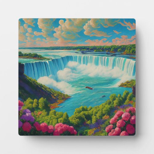 Hidden Waterfall Paradise Plaque