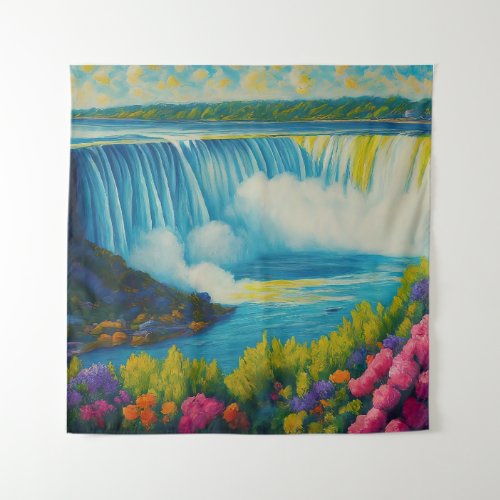 Hidden Waterfall Tapestry