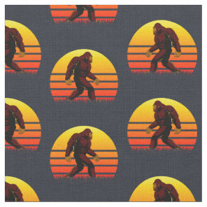 Hide and Seek Bigfoot Fabric