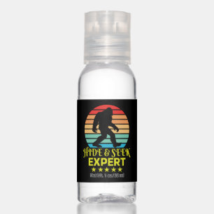 Hide And Seek Expert Bigfoot Funny Hand Sanitizer