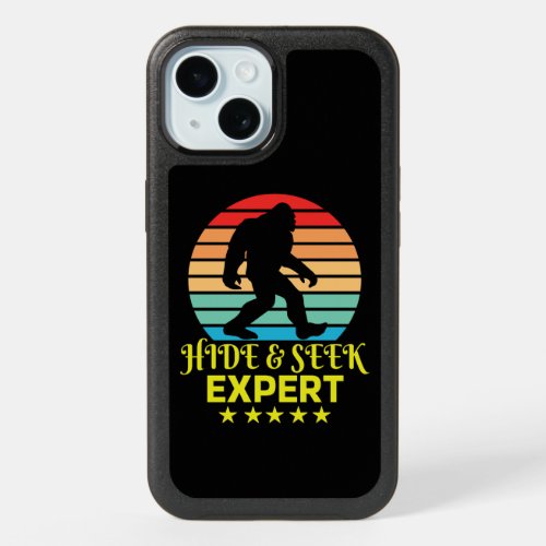 Hide And Seek Expert Bigfoot Funny iPhone 15 Case