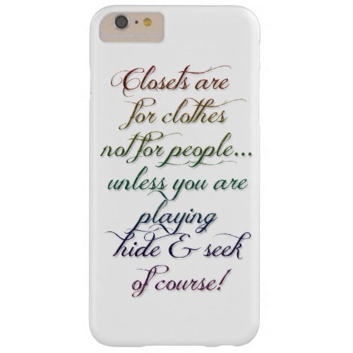 Hide and Seek Rainbow Quote Case