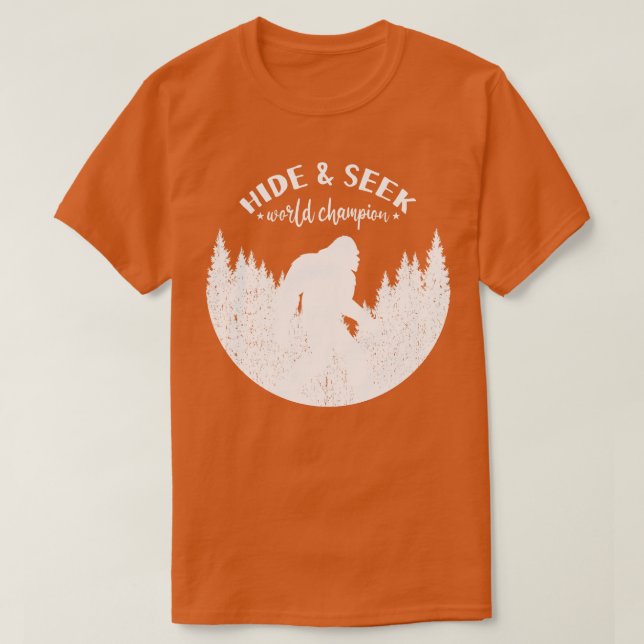 Hide And Seek T-Shirt (Design Front)