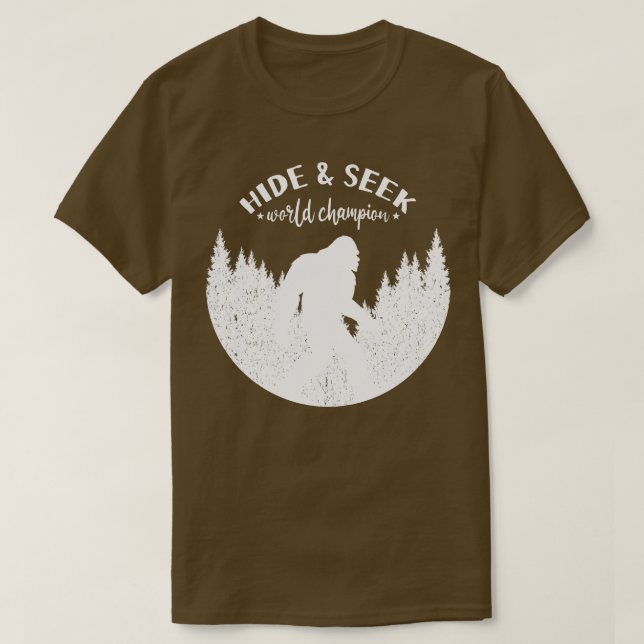 Hide And Seek T-Shirt (Design Front)