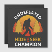 Hide and seek world champion shirt bigfoot is real (Front/Back)