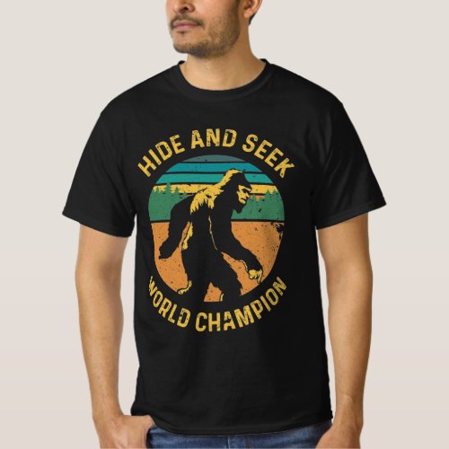 Hide And Seek World Champion T_Shirt