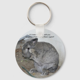 Hide My Eyes Keychain