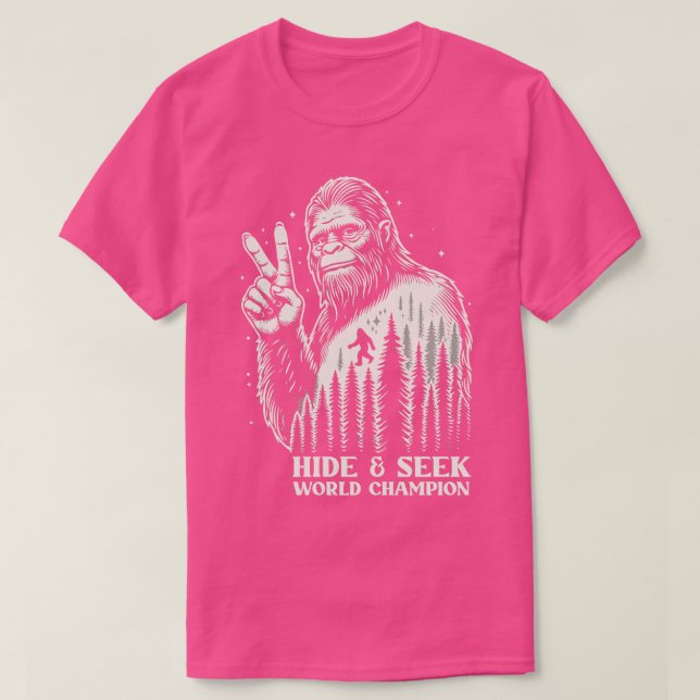 Hide Seek World Champion 1 T-Shirt (Design Front)