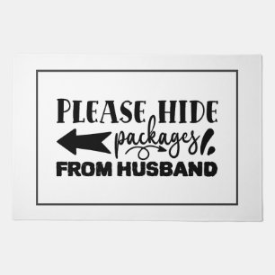 Hide-the-Packages from Husband Doormat