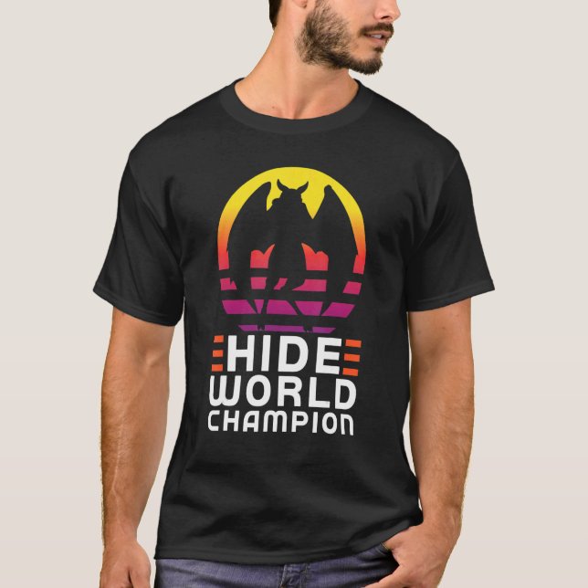 hide world champion Cryptozoology Mothman 1 T-Shirt (Front)