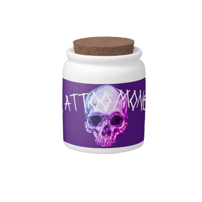 Hide your tattoo money in this awesome cookie jar (Front)