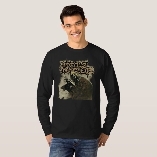 Hideous Mangleus Vampire Longsleeve T-Shirt (Front Full)