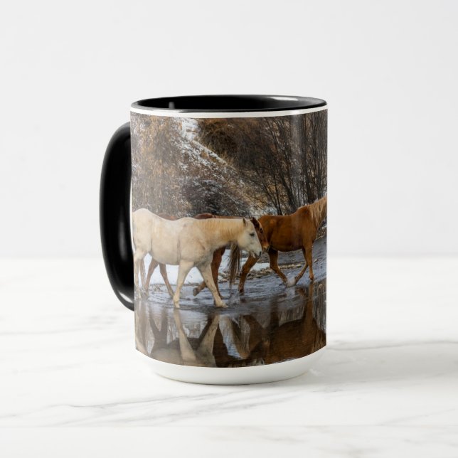 Hideout Horse Ranch Mug (Front Left)