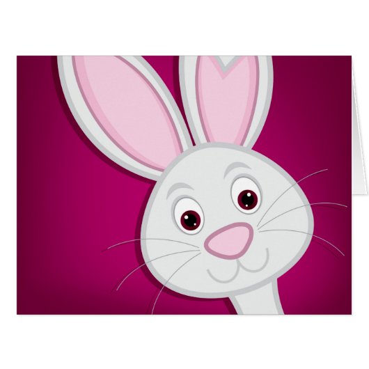 Hiding Easter Bunny Cards (Front Horizontal)