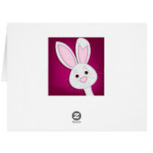 Hiding Easter Bunny Cards (Back Horizontal)