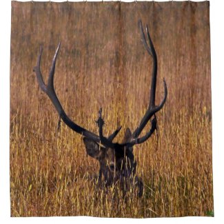 Hiding Elk Shower Curtian Shower Curtain