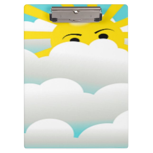 HIDING SUN CLIPBOARD (Front)