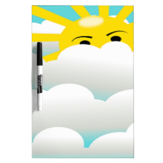 HIDING SUN Dry-Erase BOARD (Front)