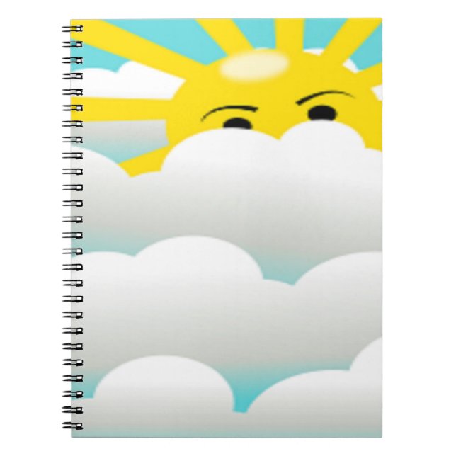 HIDING SUN NOTEBOOK (Front)