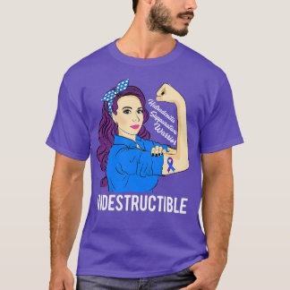 Hidradenitis Suppurativa Warrior Indestructible Aw T-Shirt