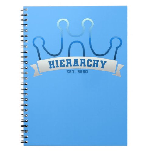Hierarchy Logo Banner Notebook