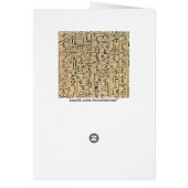 Hieroglyphics Cards (Back)