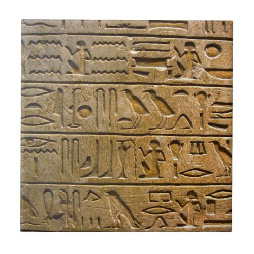 Hieroglyphics Ceramic Tile