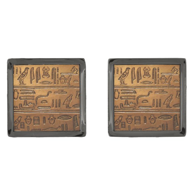 Hieroglyphs 2014-1020 cufflinks (Front)