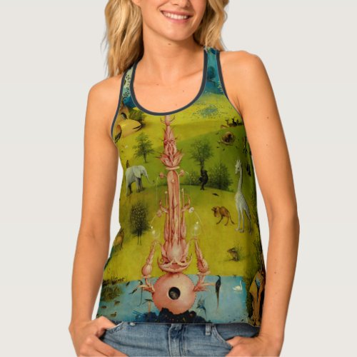 Hieronymous Bosch Heaven and Hell Tank Top