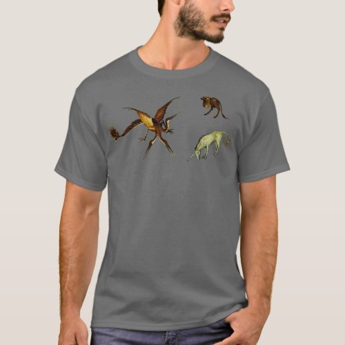 Hieronymus Bosch  Beasts Of Paradise  T_Shirt