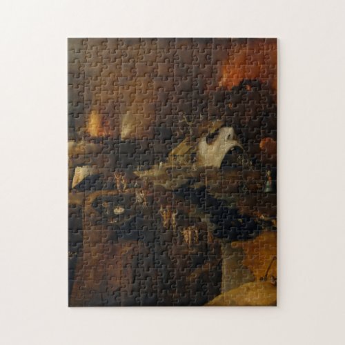 Hieronymus Bosch _ Christ Descent Into Hell Jigsaw Puzzle