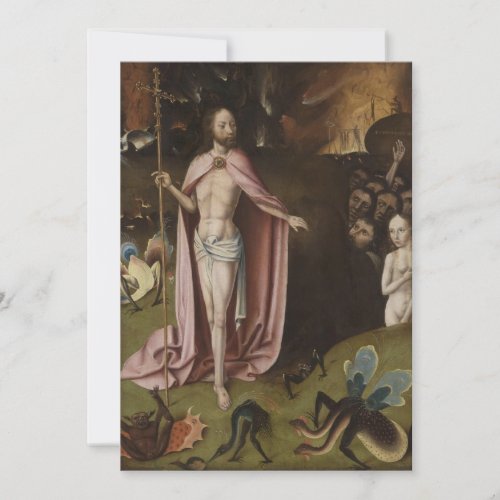 Hieronymus Bosch _ Christ in Limbo Invitation