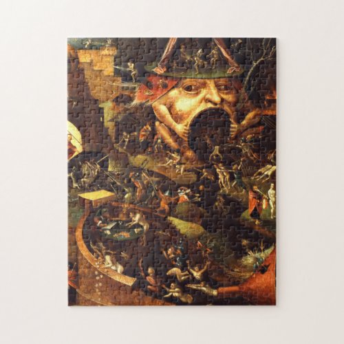 Hieronymus Bosch Christ In Limbo Jigsaw Puzzle