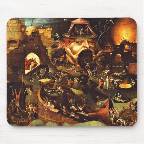 Hieronymus Bosch Christ In Limbo Mouse Pad