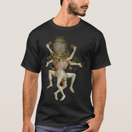 Hieronymus Bosch _ Dancing Owl Active T_Shirt