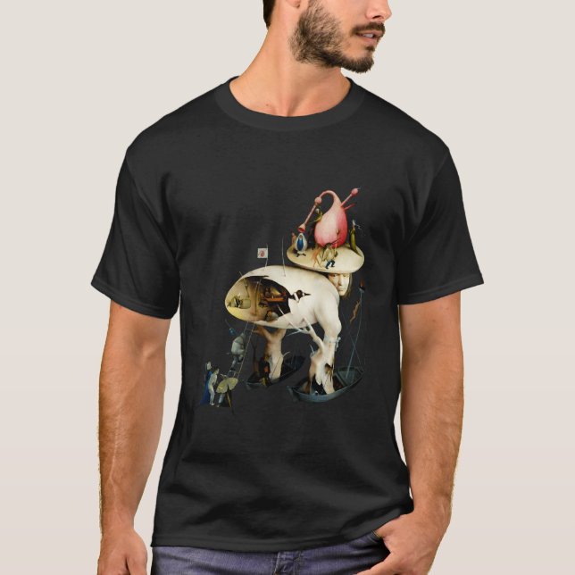 Hieronymus Bosch Detail Garden Of Ehly Delights T-Shirt (Front)