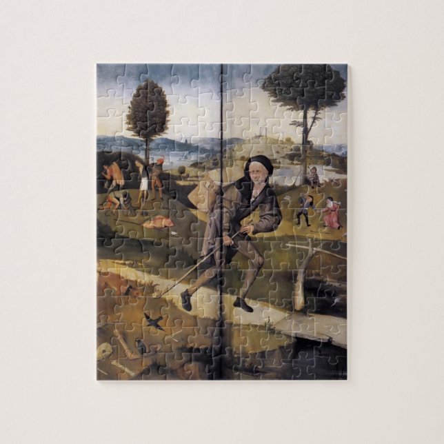 Hieronymus Bosch- Haywain (detail) Jigsaw Puzzle (Vertical)