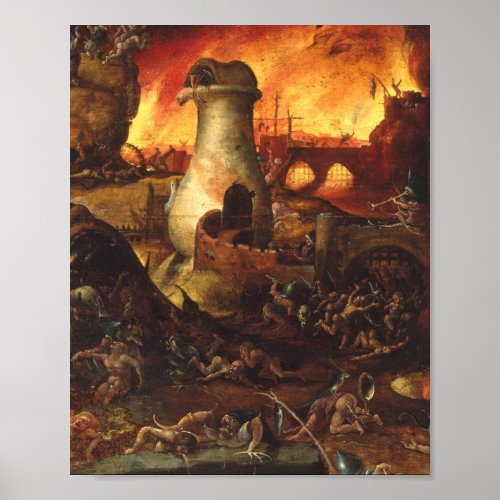 Hieronymus Bosch _ Hell Poster