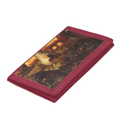 Hieronymus Bosch _ Hell Trifold Wallet