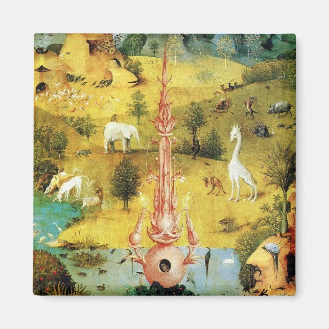Hieronymus Bosch painting art Magnet (Front)
