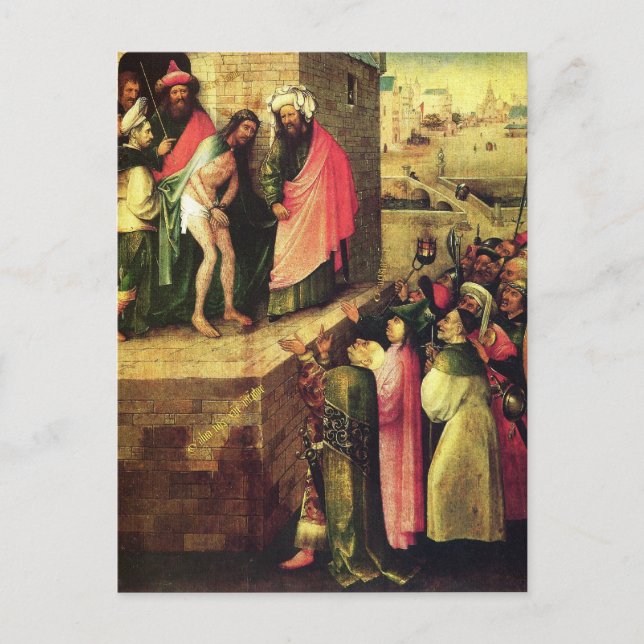 Hieronymus Bosch painting art Postcard (Front)