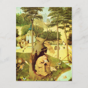 Hieronymus Bosch painting art Postcard