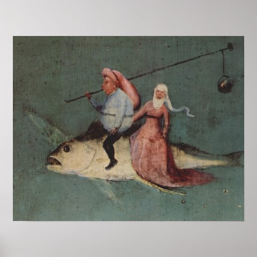 Hieronymus Bosch painting art Poster