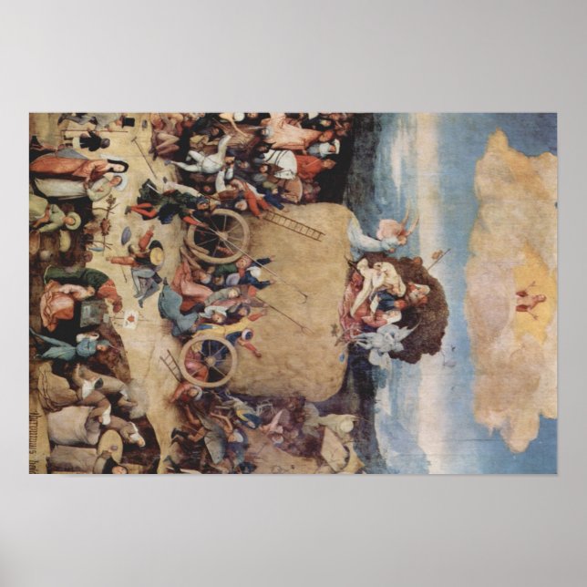 Hieronymus Bosch painting art Poster (Front)