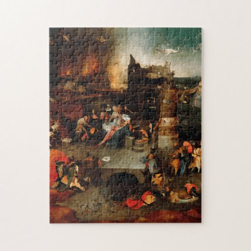 Hieronymus Bosch _ Temptation Of Saint Anthony Jigsaw Puzzle